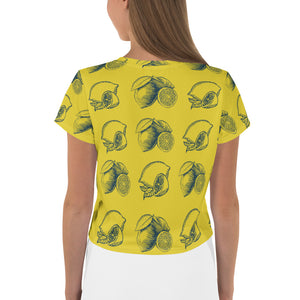 Make Lemonade Crop Tee