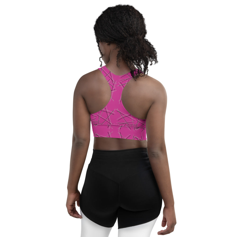 Graphic Line Sports Bra