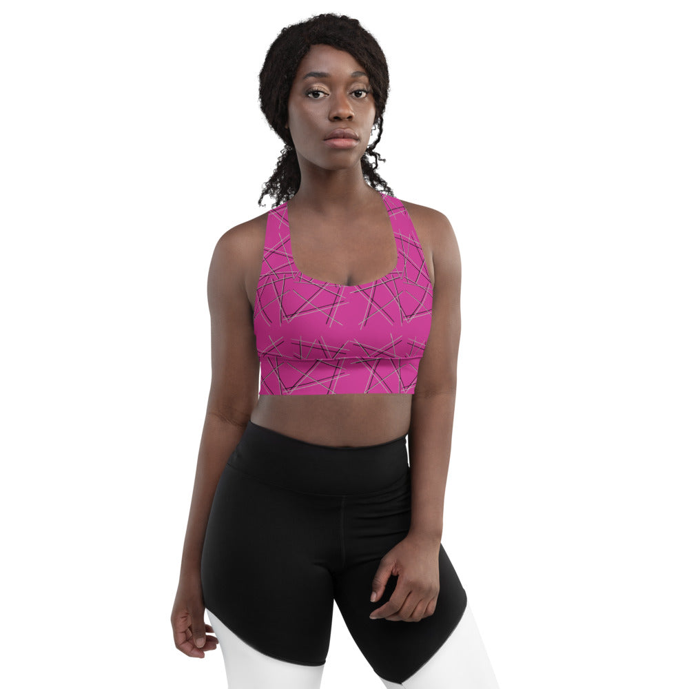 Graphic Line Sports Bra