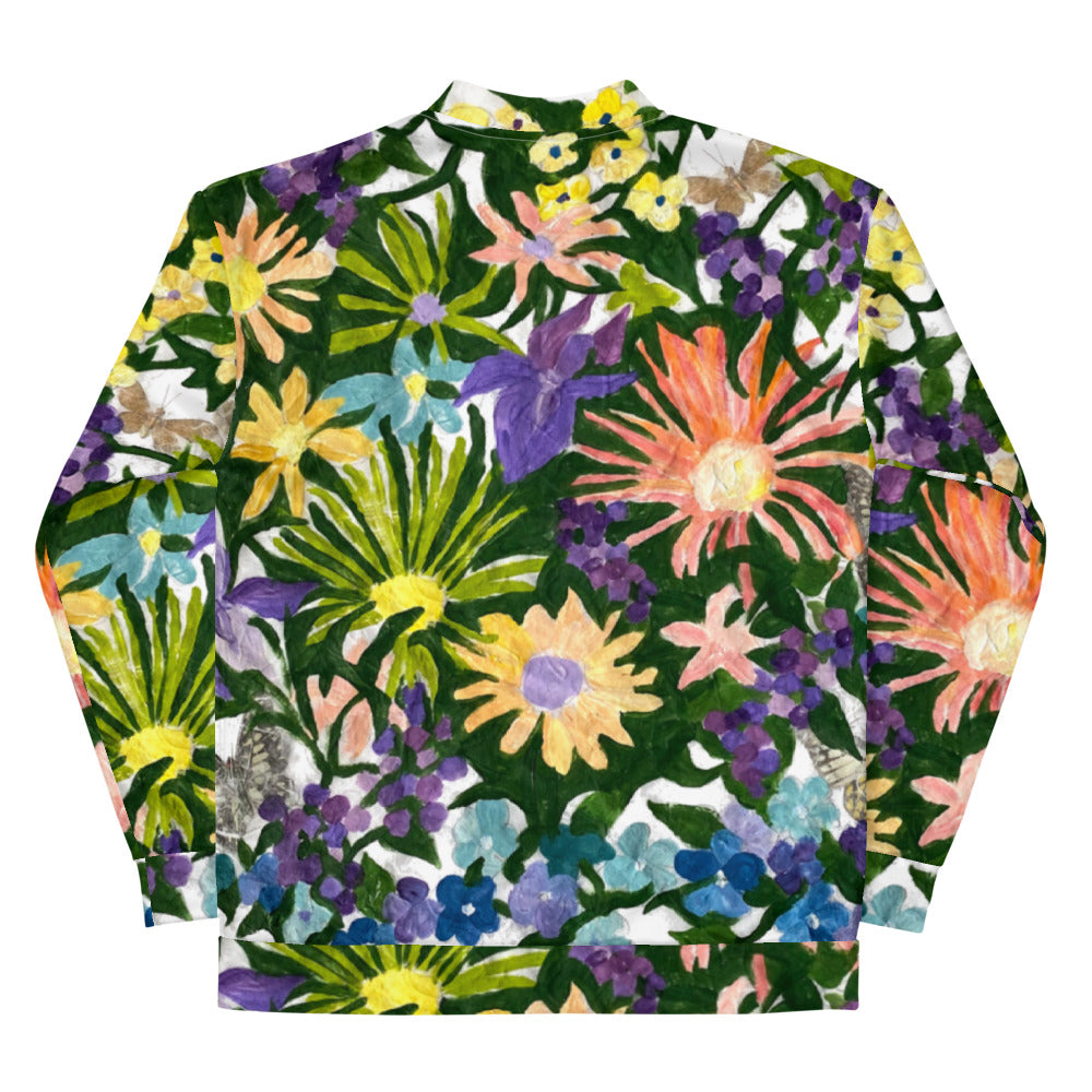 Flower Power Bomber Jacket