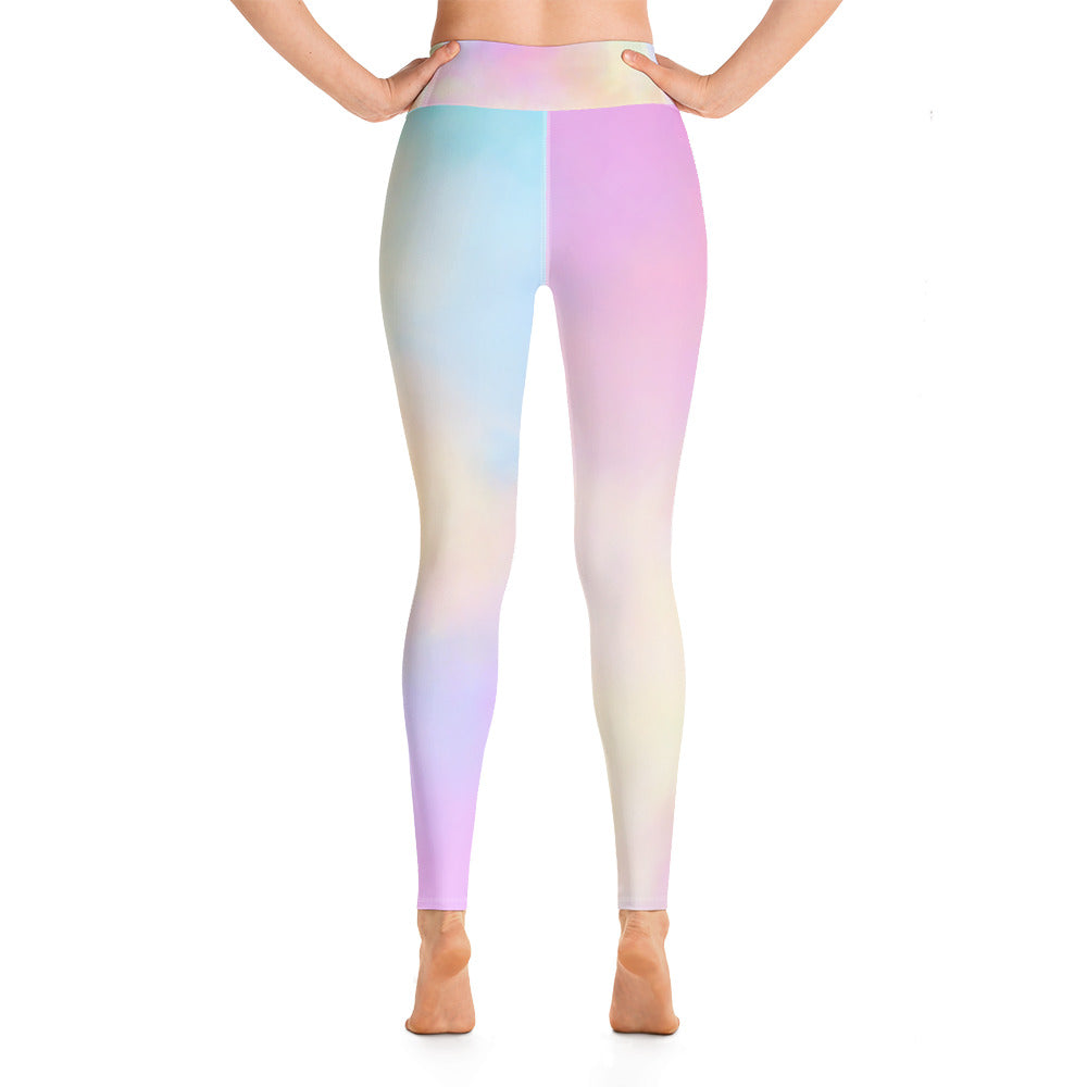 Pink Sky Yoga Leggings