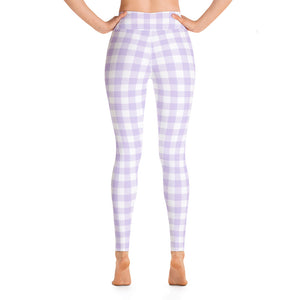 Lilac Gingham Legging