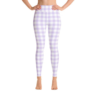 Lilac Gingham Legging